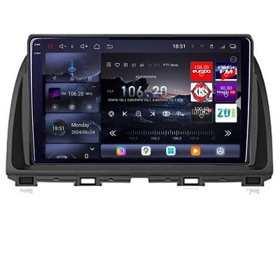 Navigatie Mazda CX-5 2012-2016 Edotec Kit-212  cu Android Internet Bluetooth Radio GPS WIFI 8 core QLED 2K 16+512GB 360GB