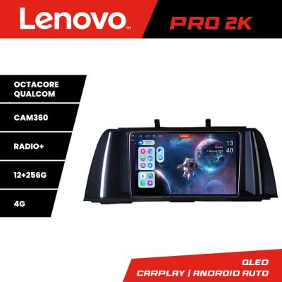 Navigatie Seria 5 F10 2010-2012 CIC 8 core QLED 2K 12+256 360 Android Waze USB Navigatie Internet Youtube Radio Lenovo
