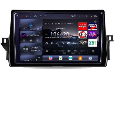 Navigatie Toyota Camry 2021- Edotec Kit-camry2021 8 core QLED 2K 16+512GB 360 Android Waze USB Navigatie Internet Youtube Radio