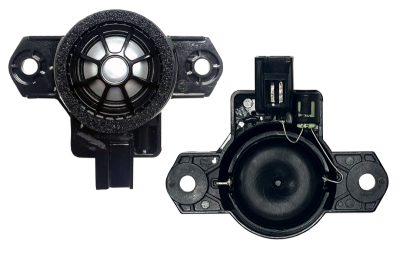 Set 2 Difuzoare tweeter Volvo S/V/XC 2016+, 40 W cu cupolă din titan de 25 mm, Tonuri excelente de înaltă frecvență, Phoenix Gold, ﻿ZDSV25T