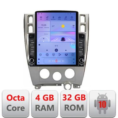 Navigatie Hyundai Tucson Manual H-1001 ecran tip TESLA 9.7" cu Android Radio Bluetooth Internet GPS WIFI 4+32GB DSP 4G