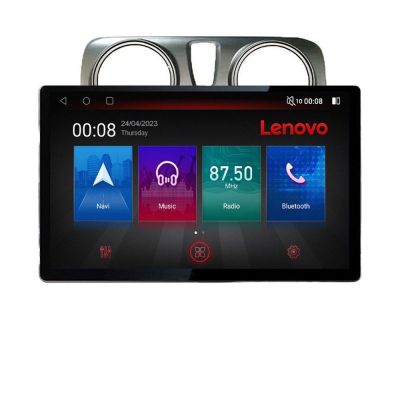 Navigatie Dacia Dokker ecran 13" 2K 8+128 Android Waze USB Navigatie 4G 360 Toslink Youtube Radio kit-