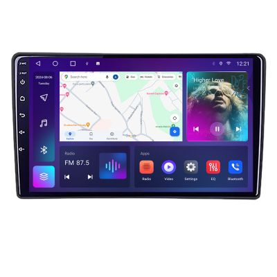 Navigatie Hyundai I40  Android Ecran QLED octa core 4+64 carplay android auto kit-i40+EDT-E309V3