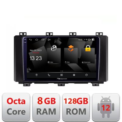 Navigatie Toyota Auris 2013-2018 Android Octa Core Qualcomm 2K Qled 8+128 DTS DSP 360 4G Optical