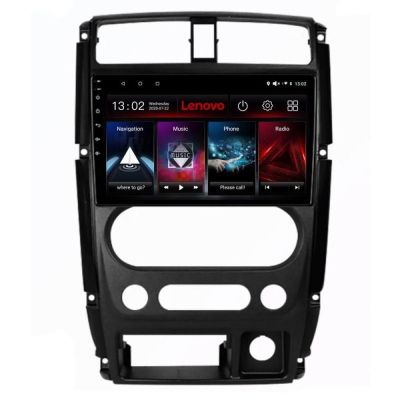 Navigatie Jimny 2007-2016 Lenovo Kit-JIMNY07 8 core QLED 2K 8+256 360 Android Waze USB Navigatie Internet Youtube Radio