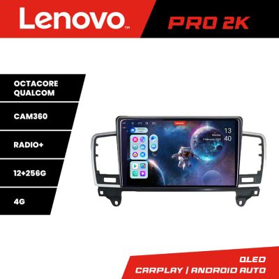 Navigatie Mercedes ML W166 NTG4.5 Lenovo Kit-W166 8 core QLED 2K 12+256 360 Android Waze USB Navigatie Internet Youtube Radio