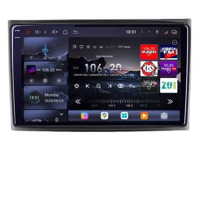 Navigatie Volvo XC90 2002-2014 Qled 2K Octa Core 16+512 LTE 4G DSP Wifi 5Ghz android auto carplay radio gps internet Kit-+EDT-E810-2K