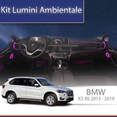 Lumini Ambientale BMW Seria X5 X6 2013-2019 dedicat capace iluminate control telefon sau sistem original