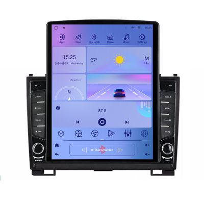 Navigatie Hummer H2 2008-2009 ecran tip TESLA 9.7" cu Android Radio Bluetooth Internet GPS WIFI 2+32 DSP Quad Core v3
