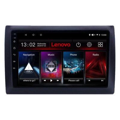 Navigatie Fiat Stilo Lenovo Kit-STILO 8 core QLED 2K 4+64 360 Android Waze USB Navigatie Internet Youtube Radio
