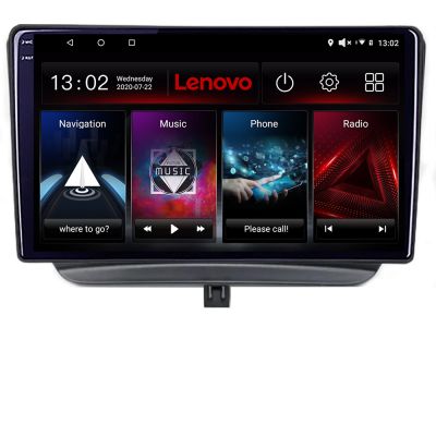 Navigatie Ford Turneo Courier Transit Courier 2014-2021 Lenovo QLED 1K 4+64 WIFI 5Ghz carplay android auto Android kit-turneo+EDT-LITE-D4-9-4+64