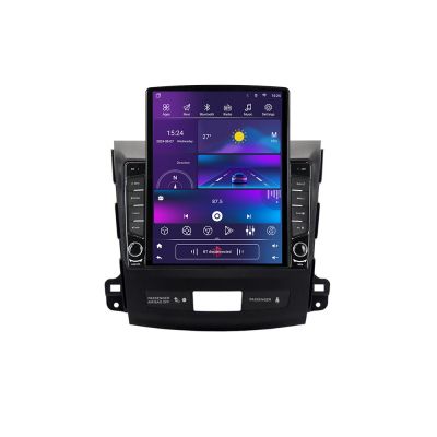 Navigatie Mitsubishi Outlander 2010 G-056 ecran tip TESLA 9.7" cu Android Radio Bluetooth Internet GPS WIFI 4+32GB DSP v2