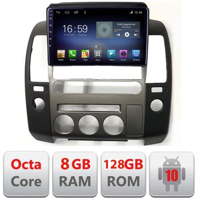 Navigatie dedicata  Nissan Patfinder Navara Android radio gps internet Octa Core 4+64 LTE KIT-nav-oem+EDT-E609