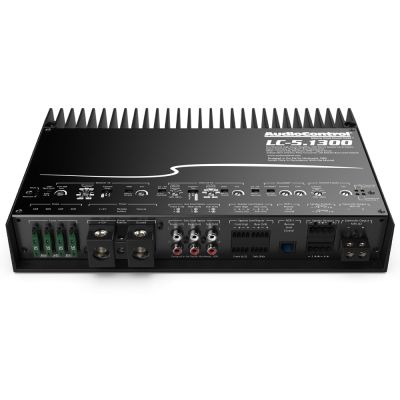 Amplificator puternic 5 canale cu ACCUBASS® 12V Audio Control LC-5.1300, 4 x 200 + 500 watts, in 2 sau 4 ohm, clasa D