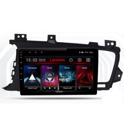 Navigatie Kia Optima 2011-2013 Lenovo Kit-091 8 core 6+128 GB Android Waze USB Navigatie Internet Youtube Radio