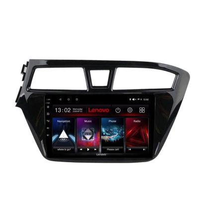 Navigatie Hyundai i20 2015-2018 Lenovo Kit-517 8 core QLED 2K 4+64 360 Android Waze USB Navigatie Internet Youtube Radio