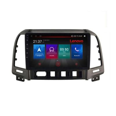 Navigatie Hyundai Santa Fe Lenovo Kit-008 8 core QLED Qualcomm 4+64 360 Android Waze USB Navigatie Internet Youtube Radio