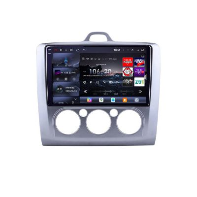 Navigatie Ford Focus 2 Clima Manuala 2005-2010 Edotec Kit-140-manual 8 core QLED 2K 16+512GB 360 Android Waze USB Navigatie Internet Youtube Radio