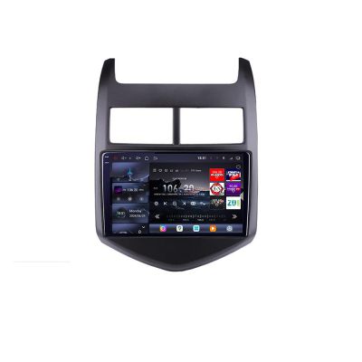 Navigatie Chevrolet Aveo 2010-2013 Edotec Kit-AVEO10 8 core QLED 2K 16+512GB 360 Android Waze USB Navigatie Internet Youtube Radio
