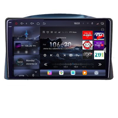Navigatie Jeep Grand Cherokee 2004-2007 Android radio gps internet 8 core QLED 2K 16+512GB 360 Edotec