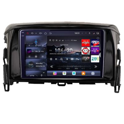 Navigatie Mitsubishi Eclipse Cross 2017- Android radio gps internet 8 core QLED 2K 16+512GB 360 Edotec