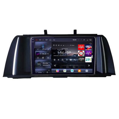 Navigatie Bmw F10 NBT 2012-2016 Android radio bluetooth internet 8 core QLED 2K 16+512GB 360 Edotec