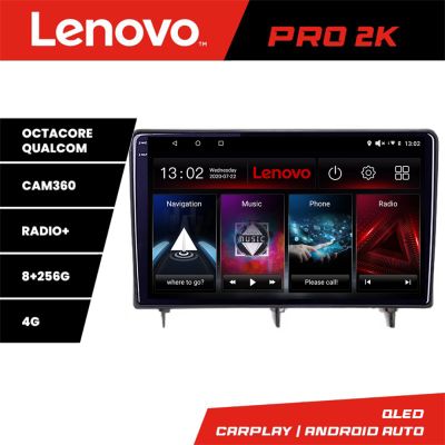 Navigatie Honda Civic 2022- Lenovo Qled 2K Octa Core 8+256 360 DSP carplay android auto radio gps internet kit-civic2022+PRO-2K-10-8+256