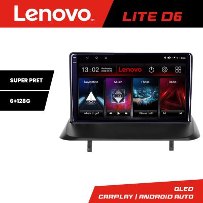 Navigatie Peugeot 3008 5008 Lenovo QLED Octa core 6+128 DSP Wifi 5Ghz Android radio gps internet kit-3008+LITE-9-6+128