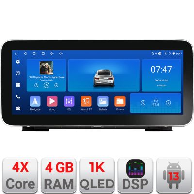 Navigatie Lexus NX 2014-2020 Edotec 4+64 12.3 inch Incell 1K android Wifi 5Ghz gps internet