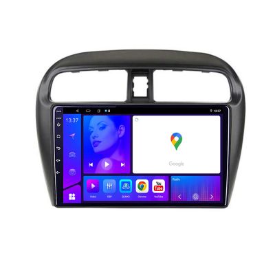 Navigatie Mitsubishi Space Star Mirage Attrage 2012 EDOTEC-LITE Android Ecran 720P Octa Core 4 64 Carplay