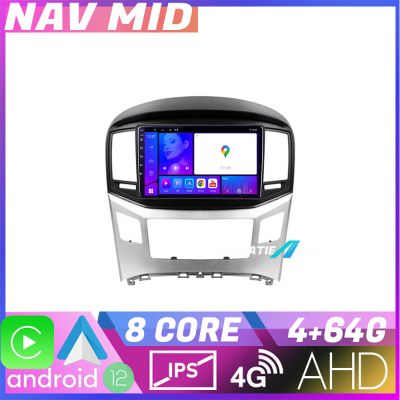 Navigatie Hyundai H1 Starex 2016 KIT H1 EDOTEC-LITE Android Ecran 720P Octa Core 4 64 Carplay