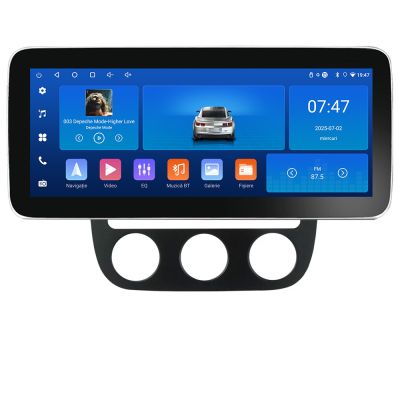 Navigatie VW Golf 5 2004-2010 clima automatica Edotec 4+64 12.3 inch Incell 1K android Wifi 5Ghz gps internet  KIT-golf5-automatic