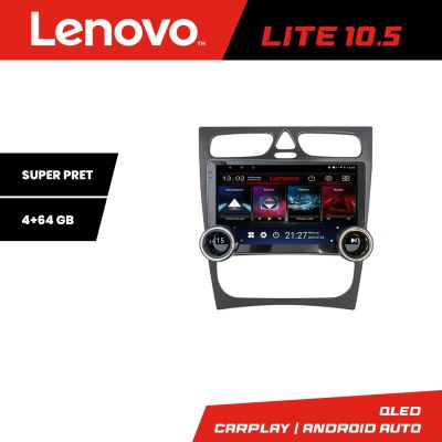 Navigatie Mercedes C W203 2000-2004 Kit-clk Lenovo  8 core 4+64 10.5 inch Incell 1K android Wifi 5Ghz gps internet  Q