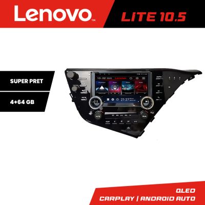 Navigatie Toyota Camry 2017-2021 Lenovo 8 core 4+64 10.5 inch Incell 1K android Wifi 5Ghz gps internet