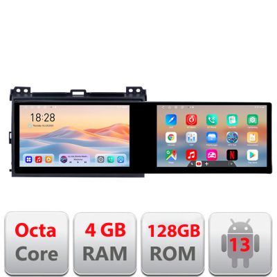 Navigatie Toyota Prado 2007- Edotec 8 core 4+128 10.5 inch Incell 1K android Wifi 5Ghz gps internet v1