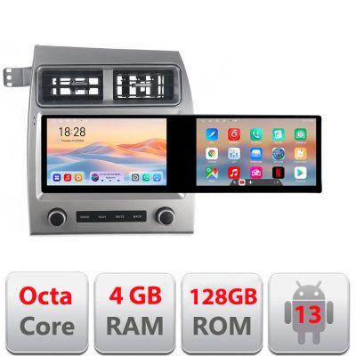 Navigatie Audi Q7 2005-2015 Edotec 8 core 4+128 10.5 inch Incell 1K android Wifi 5Ghz gps internet