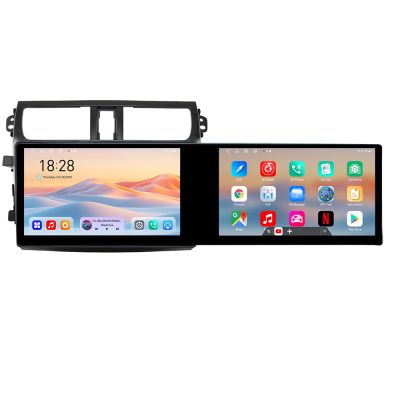 Navigatie Suzuki Celerio 2014-2021 Edotec 2 ecrane  8 core 4+128 21.6 inch Incell android Wifi 5Ghz gps internet  KIT-celerio