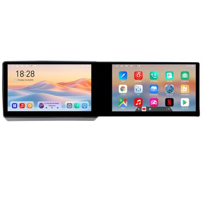 Navigatie Dodge Challenger 2015-2021 Edotec 2 ecrane  8 core 4+128 21.6 inch Incell android Wifi 5Ghz gps internet  KIT-dart