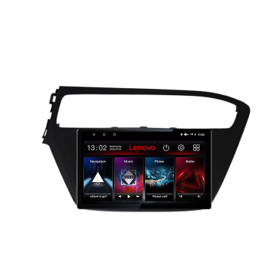 Navigatie Hyundai I20 2014-2019 Lenovo 8 core 4+64 GB Android Waze USB Navigatie Internet Youtube Radio