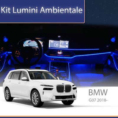 Lumini Ambientale BMW X5 X7 G05 G07 capace boxe iluminate control telefon sau sistem original