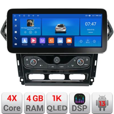Navigatie Ford Mondeo 2011-2014 Edotec 4+64 12.3 inch Incell 1K android Wifi 5Ghz gps internet