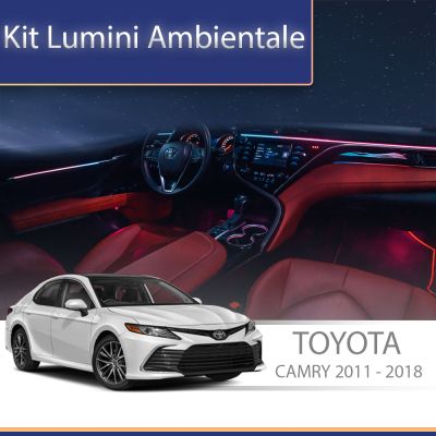 Lumini Ambientale Toyota Camry 2011 - 2017 set complet control telefon sau sistem original