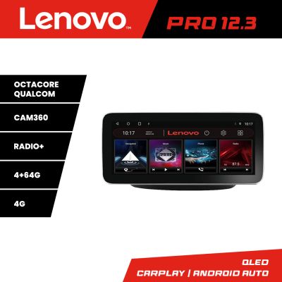 Navigatie Mercedes Vito Viano 2004-2006 Lenovo Qled 12.3 inch Octa Core 4+64 360 DSP ADAS carplay android auto radio internet Kit-+PRO-12.3-4+64+KIT-10-9