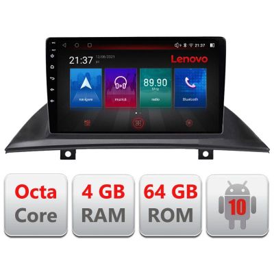 Navigatie BMW X3 2004-2012 E-083 Octa Core cu Android Radio Bluetooth Internet GPS WIFI DSP 4+64GB 4G RESIGILAT