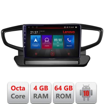 Navigatie Hyundai Ioniq 2016-2020 Android radio gps internet Octa Core 4+64 LTE KIT-ioniq+EDT-E509-PRO RESIGILAT