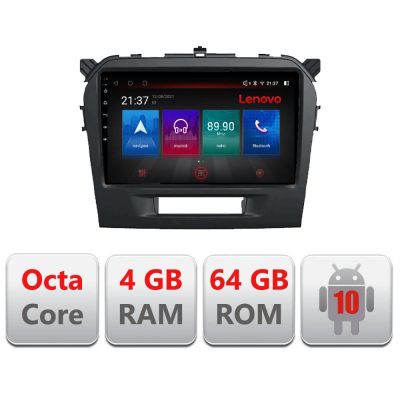 Navigatie Suzuki Grand Vitara 2016- E-2265 Octa Core cu Android Radio Bluetooth Internet GPS WIFI DSP 4+64GB 4G RESIGILAT