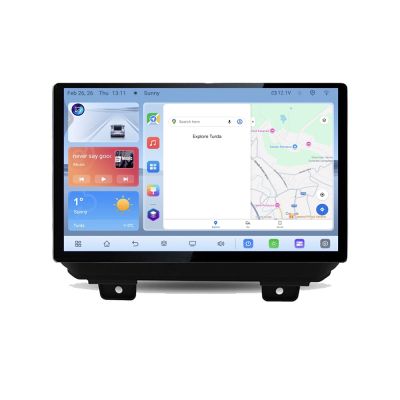 Navigatie dedicata Jeep Wrangler 2018- N-WRANGLER Edonav ecran 13" 1K 4+64 Android Waze USB Navigatie 4G 360 Toslink Youtube R