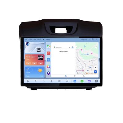 Navigatie dedicata Isuzu D-Max Quad Core N-2234 Edonav ecran 13" 1K 4+64 Android Waze USB Navigatie 4G 360 Toslink Youtube Rad