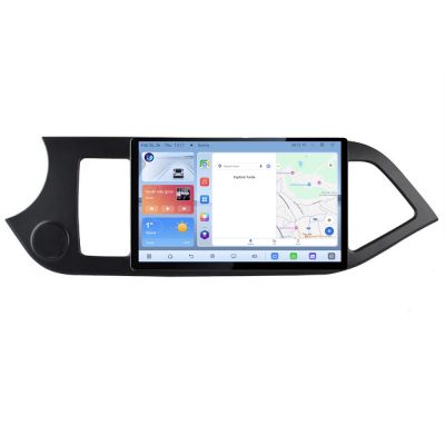 Navigatie dedicata Kia Picanto 2011-2015 N-217 Edonav ecran 13" 1K 4+64 Android Waze USB Navigatie 4G 360 Toslink Youtube Radi