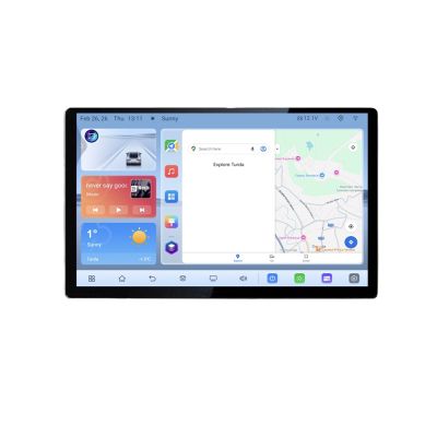 Navigatie Toyota Corolla Edotec 4+64 1K 13 inch qled android 4G DSP gps internet  Kit-063